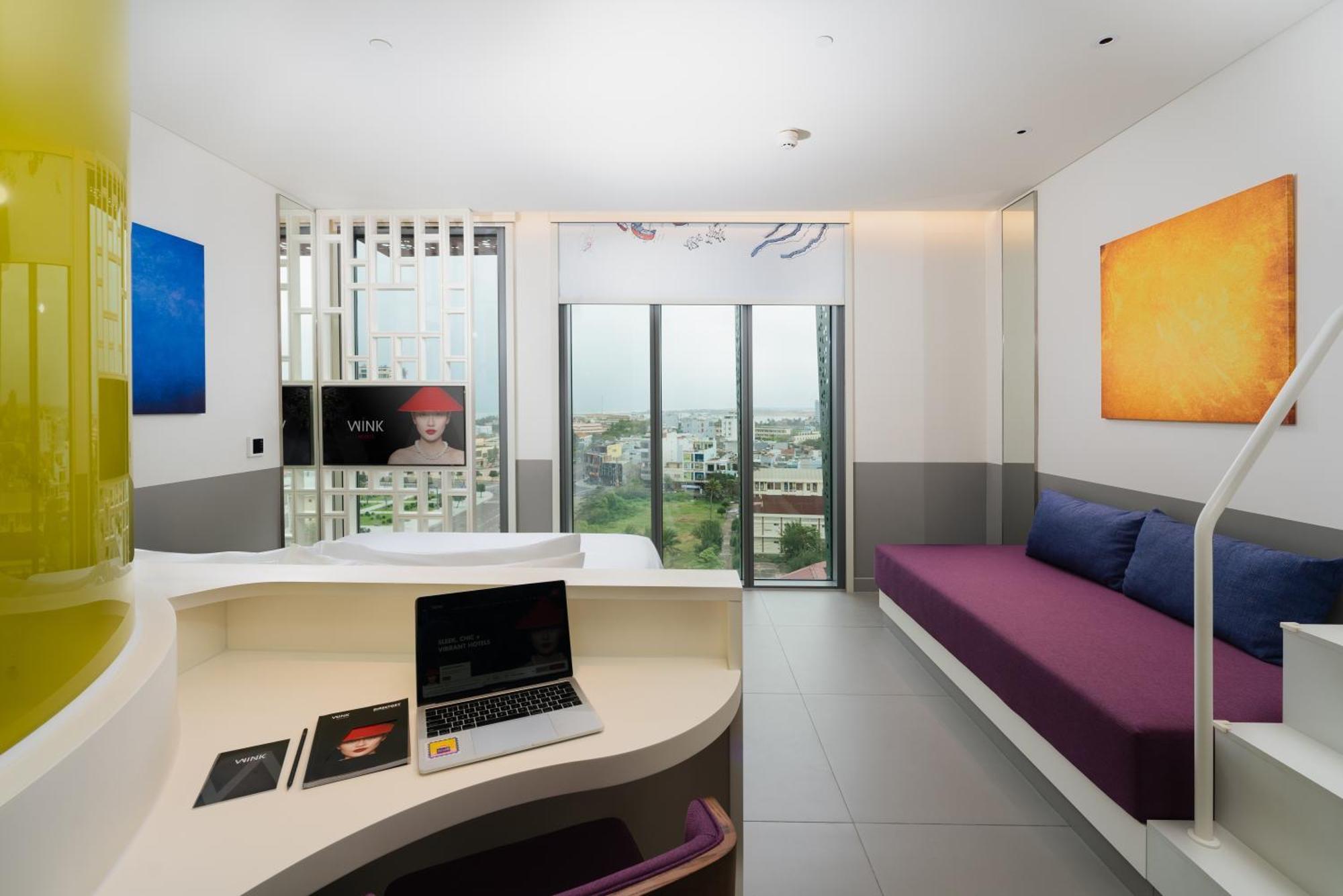 Wink Hotel Tuy Hoa Beach - 24Hrs Stay & Rooftop Pool Bar Екстер'єр фото